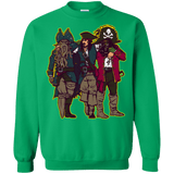 Sweatshirts Irish Green / Small Drink Up Me Hearties Crewneck Sweatshirt
