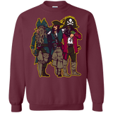 Sweatshirts Maroon / Small Drink Up Me Hearties Crewneck Sweatshirt
