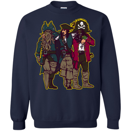 Sweatshirts Navy / Small Drink Up Me Hearties Crewneck Sweatshirt