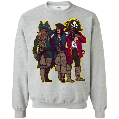 Sweatshirts Sport Grey / Small Drink Up Me Hearties Crewneck Sweatshirt
