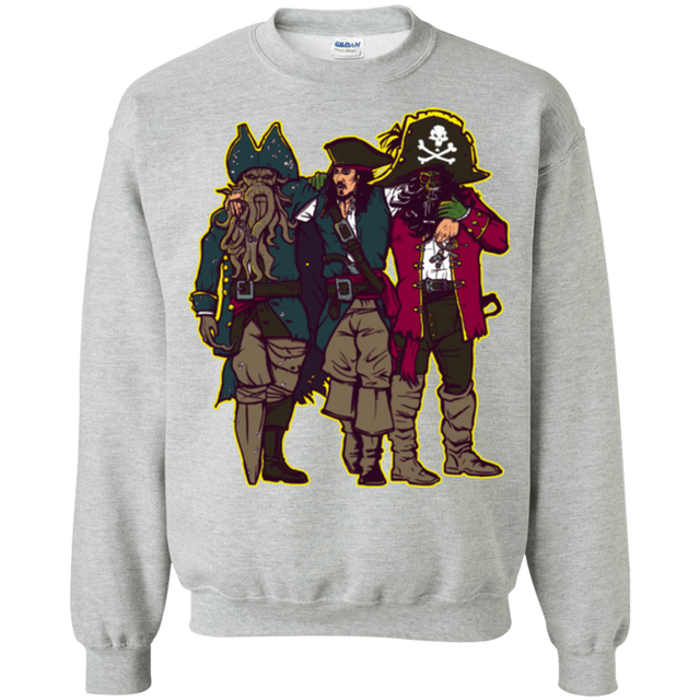 Sweatshirts Sport Grey / Small Drink Up Me Hearties Crewneck Sweatshirt