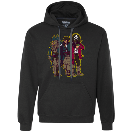 Sweatshirts Black / Small Drink Up Me Hearties Premium Fleece Hoodie