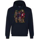 Sweatshirts Navy / Small Drink Up Me Hearties Premium Fleece Hoodie