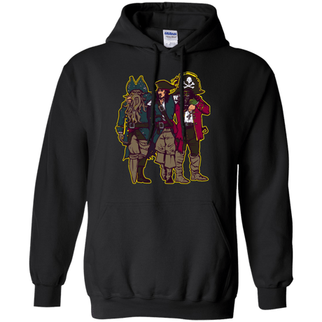 Sweatshirts Black / Small Drink Up Me Hearties Pullover Hoodie