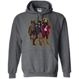 Sweatshirts Dark Heather / Small Drink Up Me Hearties Pullover Hoodie