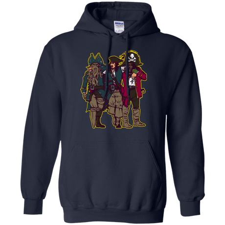 Sweatshirts Navy / Small Drink Up Me Hearties Pullover Hoodie