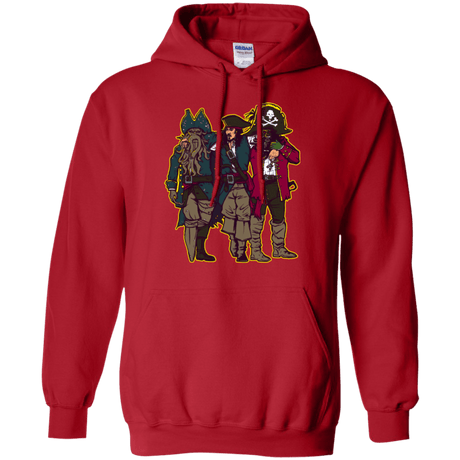 Sweatshirts Red / Small Drink Up Me Hearties Pullover Hoodie