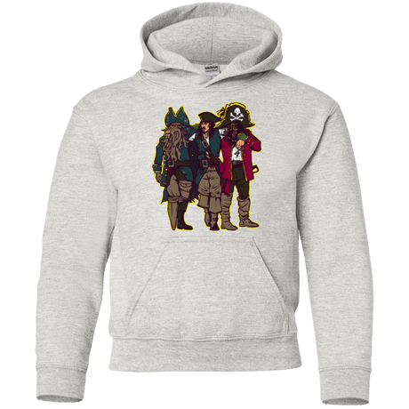 Sweatshirts Ash / YS Drink Up Me Hearties Youth Hoodie