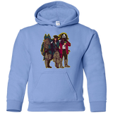 Sweatshirts Carolina Blue / YS Drink Up Me Hearties Youth Hoodie