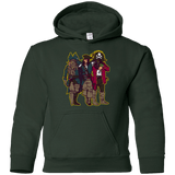 Sweatshirts Forest Green / YS Drink Up Me Hearties Youth Hoodie