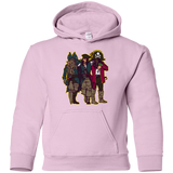 Sweatshirts Light Pink / YS Drink Up Me Hearties Youth Hoodie