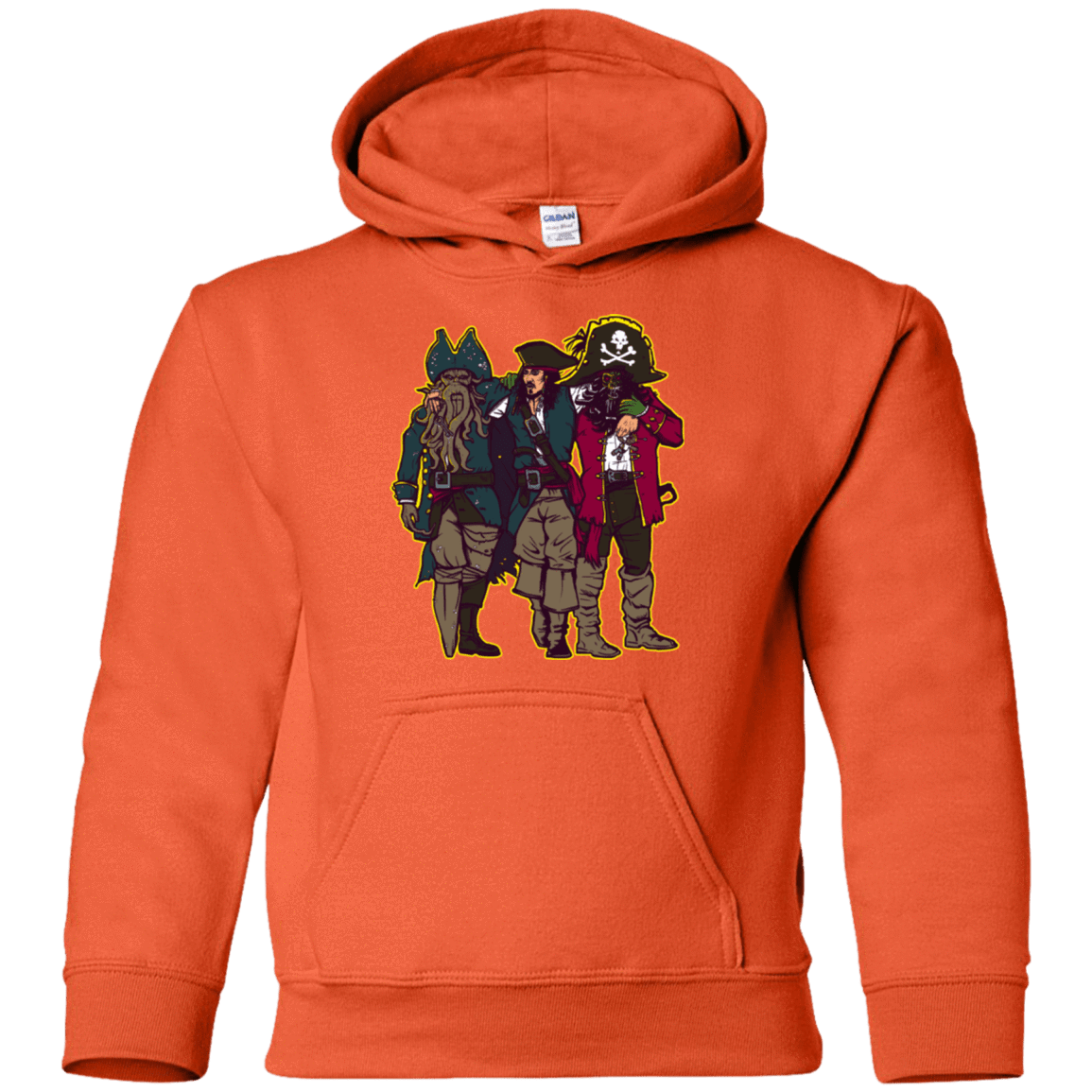 Sweatshirts Orange / YS Drink Up Me Hearties Youth Hoodie