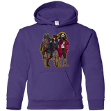Sweatshirts Purple / YS Drink Up Me Hearties Youth Hoodie