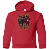 Sweatshirts Red / YS Drink Up Me Hearties Youth Hoodie