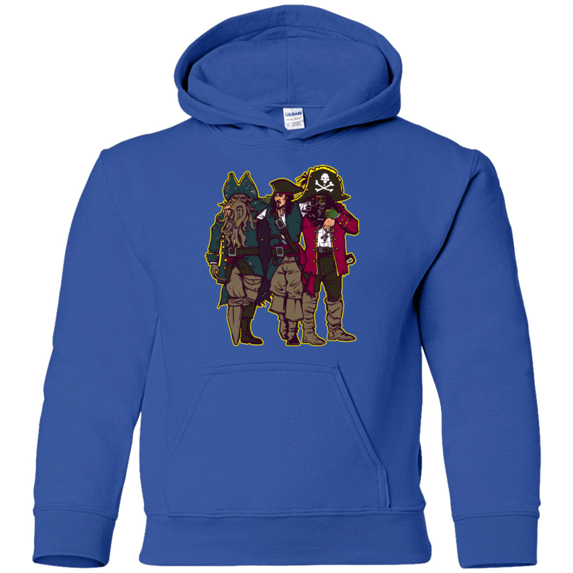Sweatshirts Royal / YS Drink Up Me Hearties Youth Hoodie