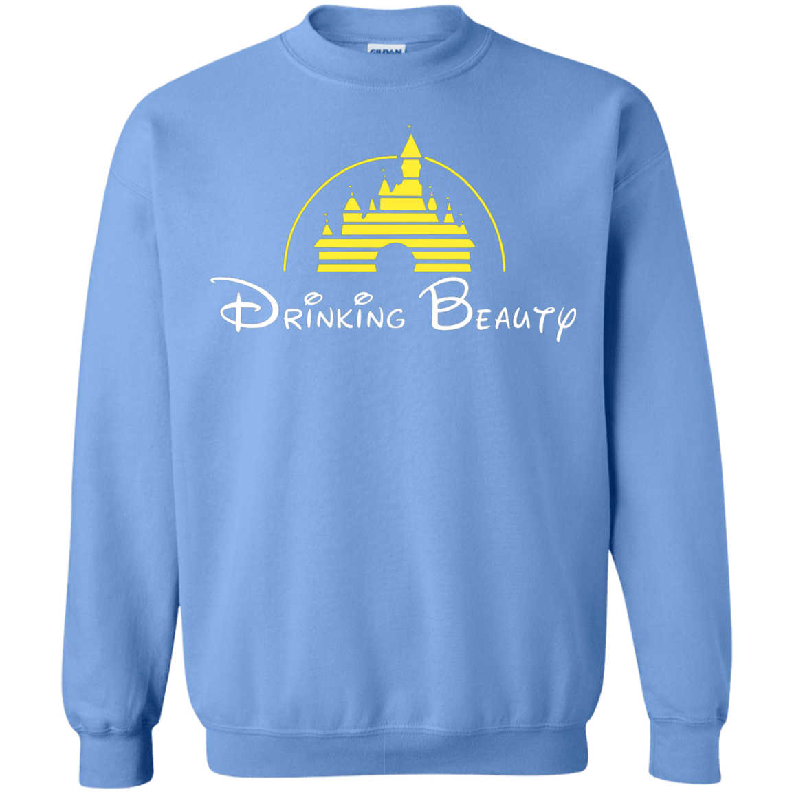 Sweatshirts Carolina Blue / S Drinking Beauty Crewneck Sweatshirt