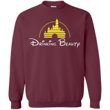 Sweatshirts Maroon / S Drinking Beauty Crewneck Sweatshirt