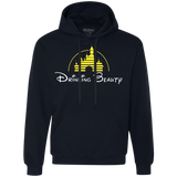 Sweatshirts Navy / S Drinking Beauty Premium Fleece Hoodie