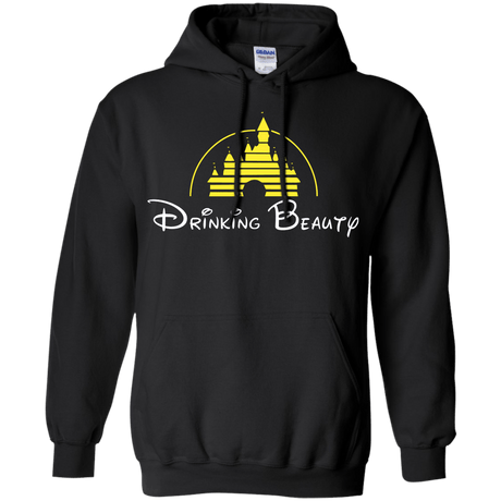 Sweatshirts Black / S Drinking Beauty Pullover Hoodie