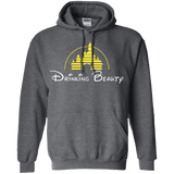 Sweatshirts Dark Heather / S Drinking Beauty Pullover Hoodie