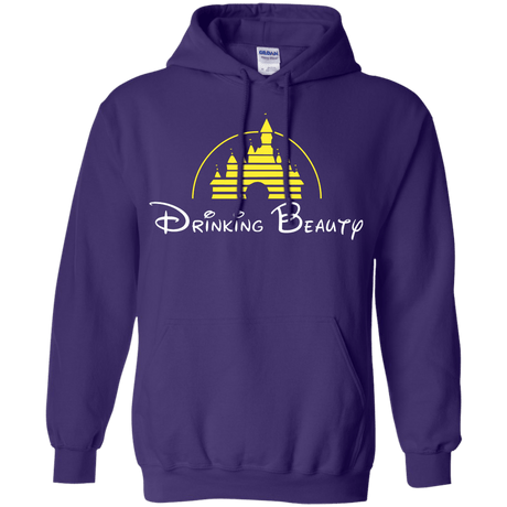 Sweatshirts Purple / S Drinking Beauty Pullover Hoodie
