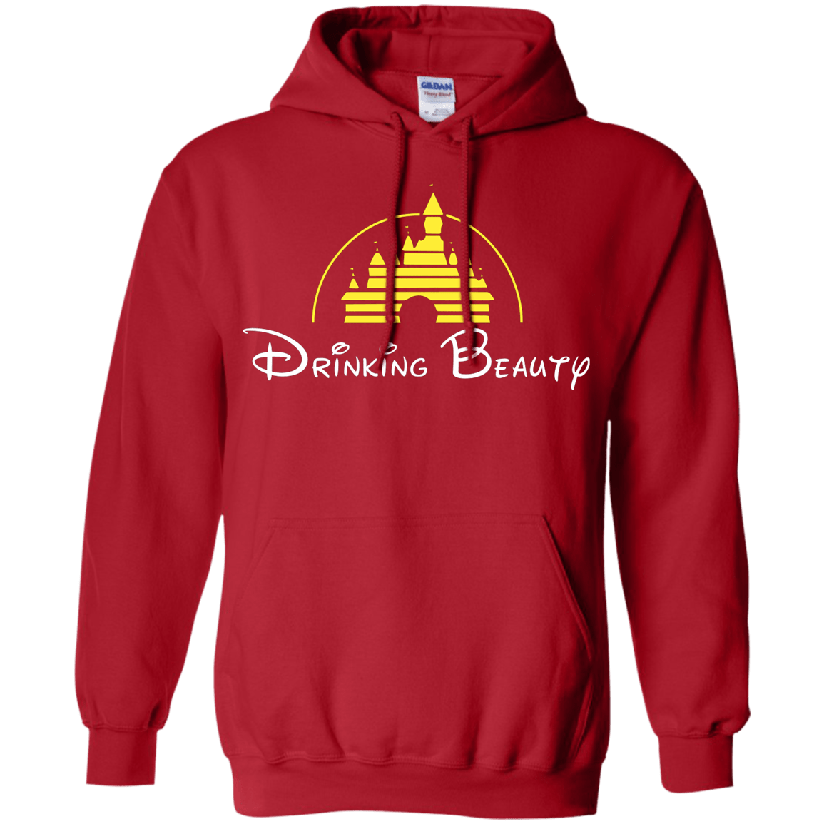 Sweatshirts Red / S Drinking Beauty Pullover Hoodie