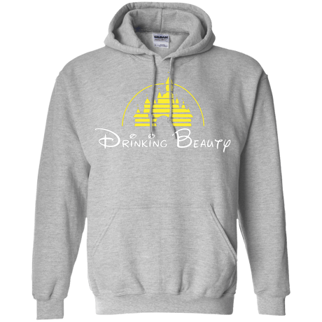 Sweatshirts Sport Grey / S Drinking Beauty Pullover Hoodie