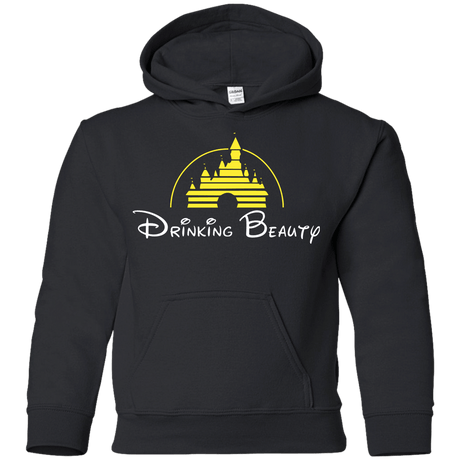 Sweatshirts Black / YS Drinking Beauty Youth Hoodie