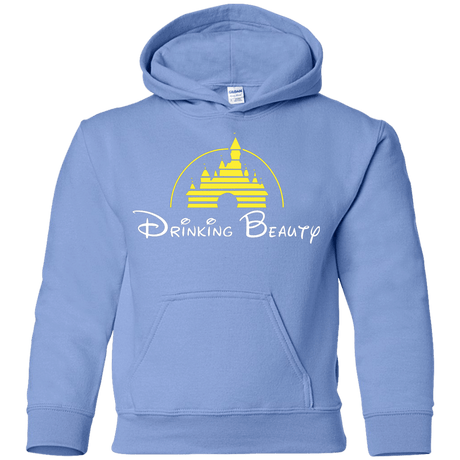 Sweatshirts Carolina Blue / YS Drinking Beauty Youth Hoodie
