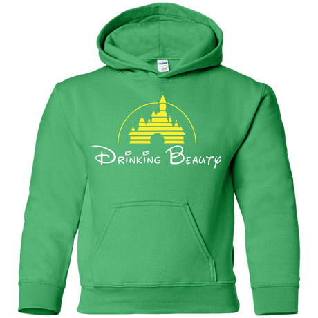 Sweatshirts Irish Green / YS Drinking Beauty Youth Hoodie