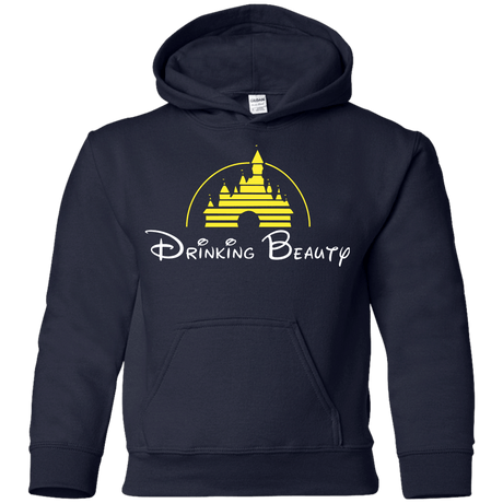 Sweatshirts Navy / YS Drinking Beauty Youth Hoodie