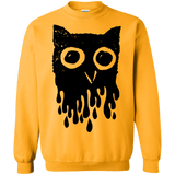 Sweatshirts Gold / S Dripping Owl Crewneck Sweatshirt