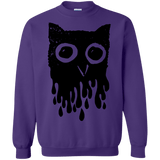 Sweatshirts Purple / S Dripping Owl Crewneck Sweatshirt