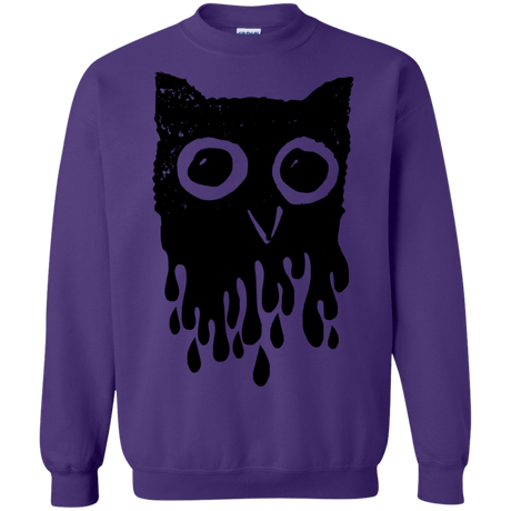 Sweatshirts Purple / S Dripping Owl Crewneck Sweatshirt