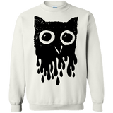 Sweatshirts White / S Dripping Owl Crewneck Sweatshirt