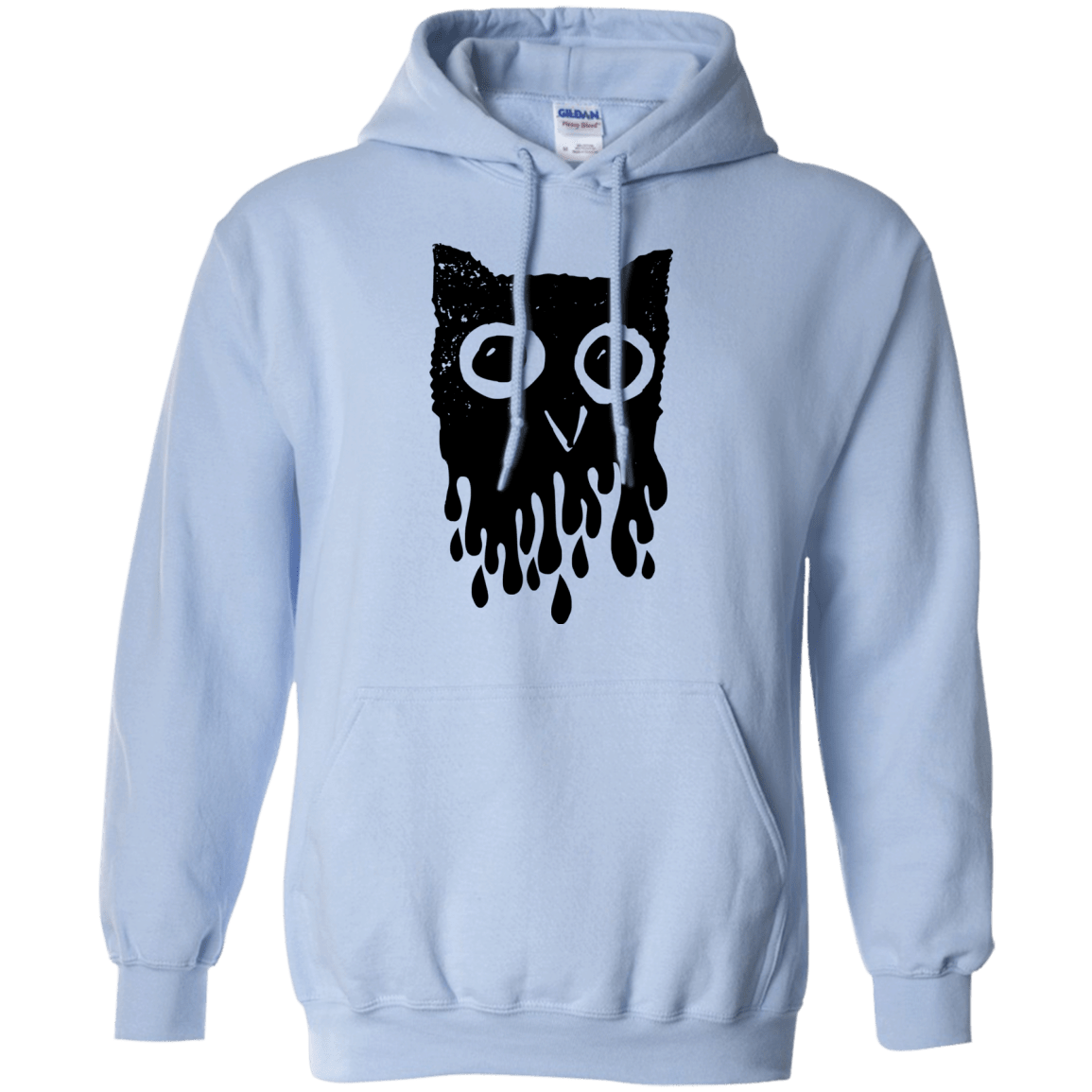 Sweatshirts Light Blue / S Dripping Owl Pullover Hoodie