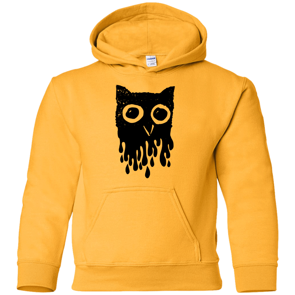Sweatshirts Gold / YS Dripping Owl Youth Hoodie