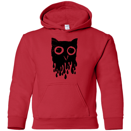 Sweatshirts Red / YS Dripping Owl Youth Hoodie