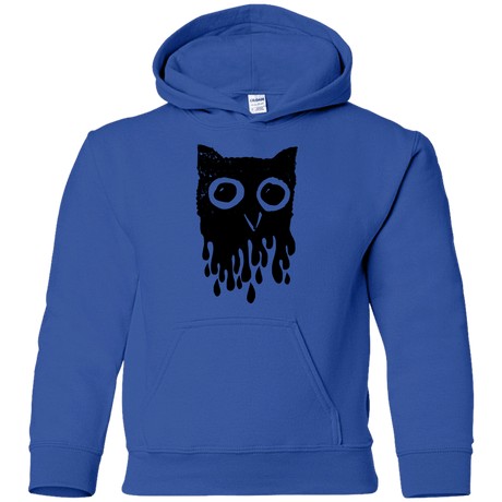 Sweatshirts Royal / YS Dripping Owl Youth Hoodie