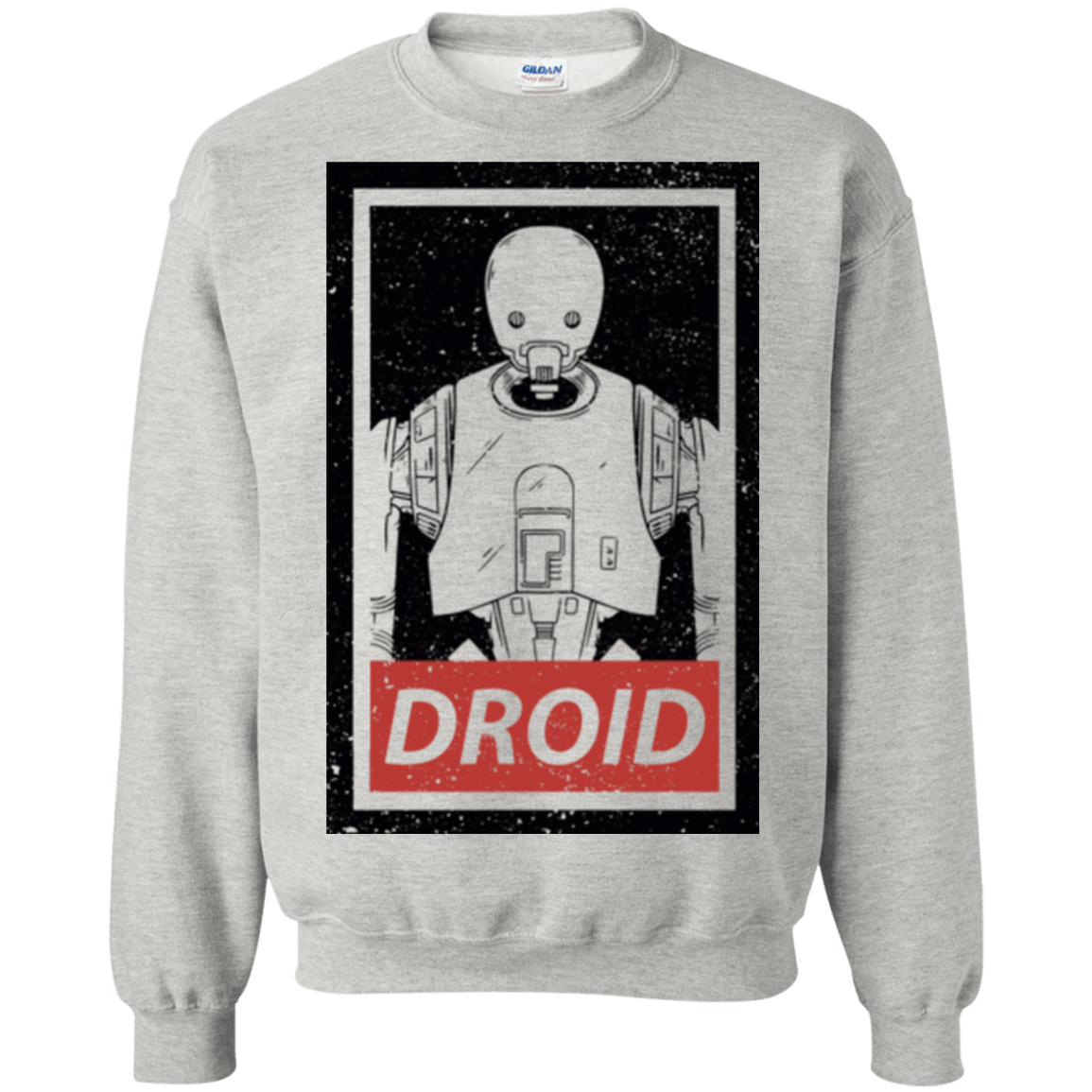 Sweatshirts Ash / Small Droid Crewneck Sweatshirt