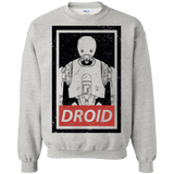 Sweatshirts Ash / Small Droid Crewneck Sweatshirt