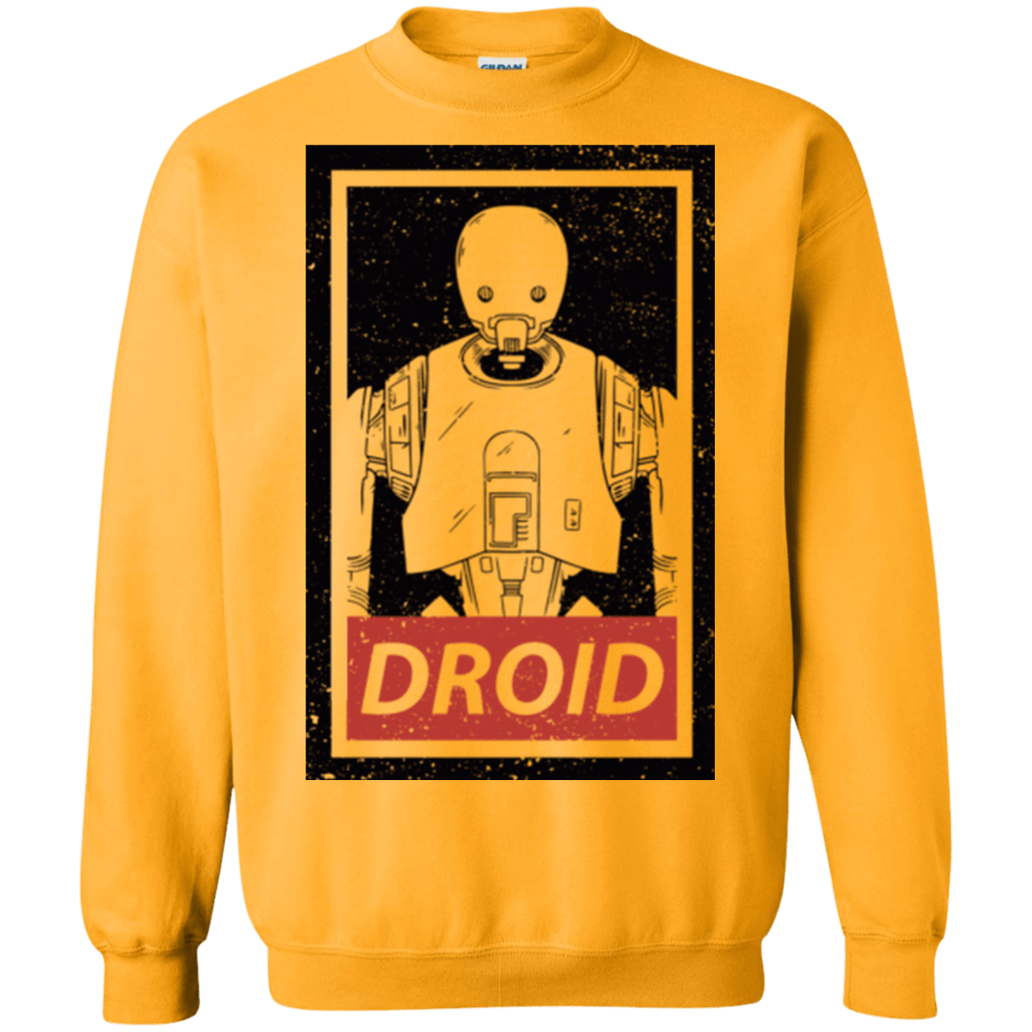 Sweatshirts Gold / Small Droid Crewneck Sweatshirt