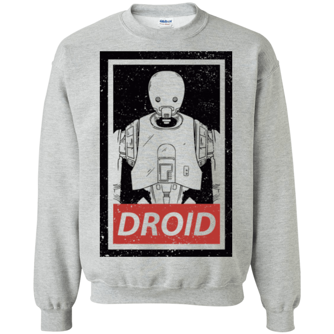 Sweatshirts Sport Grey / Small Droid Crewneck Sweatshirt