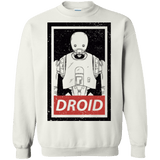 Sweatshirts White / Small Droid Crewneck Sweatshirt