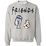 Sweatshirts Ash / Small Droid Friends Crewneck Sweatshirt