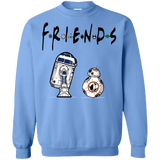 Sweatshirts Carolina Blue / Small Droid Friends Crewneck Sweatshirt