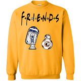 Sweatshirts Gold / Small Droid Friends Crewneck Sweatshirt