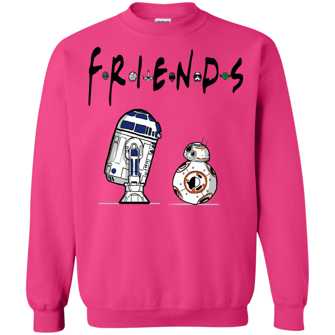 Sweatshirts Heliconia / Small Droid Friends Crewneck Sweatshirt