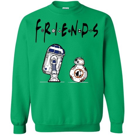 Sweatshirts Irish Green / Small Droid Friends Crewneck Sweatshirt