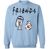Sweatshirts Light Blue / Small Droid Friends Crewneck Sweatshirt